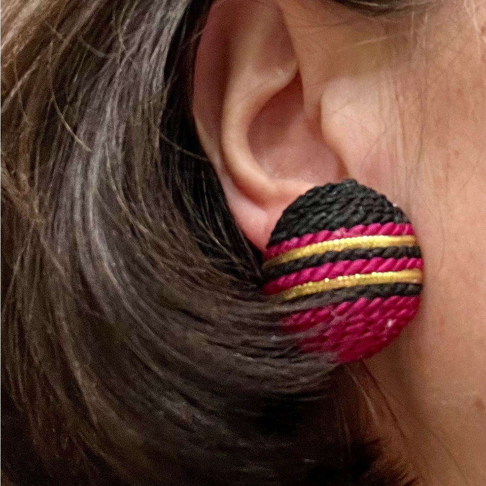 Festive Braid Bulb Earrings